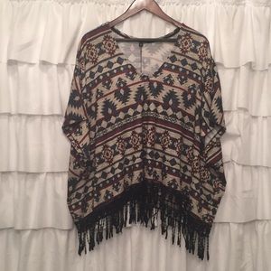 Shirt with Fringe
